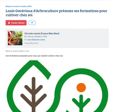 Arbraculture dans la presse et les médias