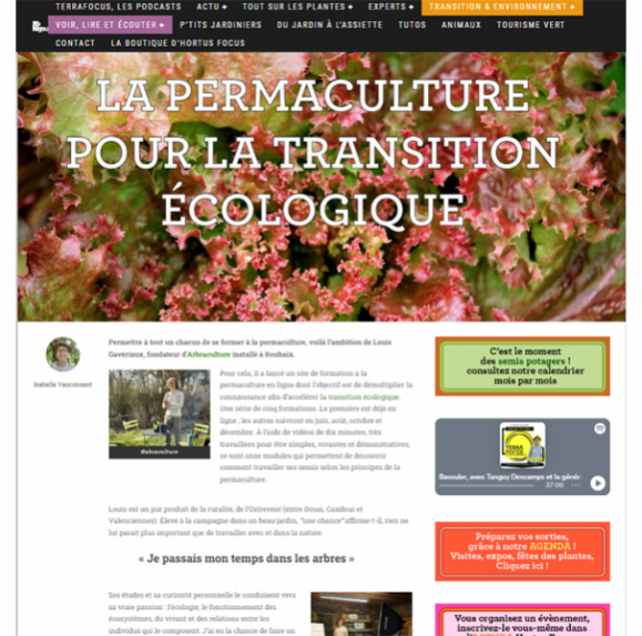 Arbraculture dans la presse et les médias