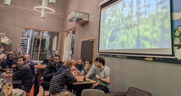 Présentation publique du projet "Moulin d'Ascq en permaculture"